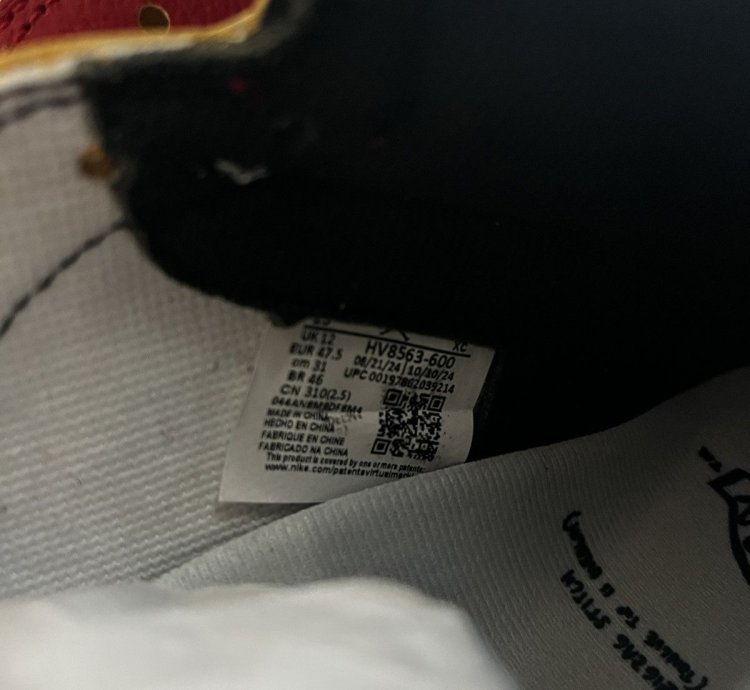 Jordan 1 High Union La 2025