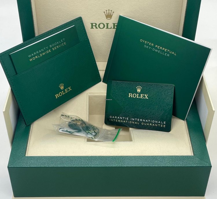 Rolex Sky-dweller Oyster Perpetual Men 326235 Brown Chocolate Everose 18kt 326235-0005