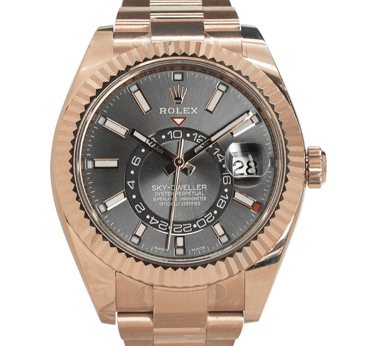 Rolex Sky-dweller Oyster Perpetual Sky-dweller 18kt Rose Gold 326935