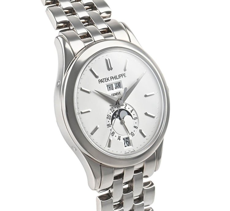 Patek Philippe Annual Calendar Automatic White Gold 38 0mm Box Papers 5396 1g-010