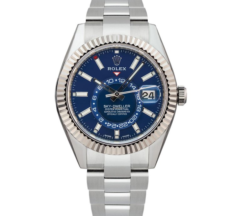 Rolex Sky-dweller Oyster Perpetual Sky-dweller Blue Dial 42mm - 2022