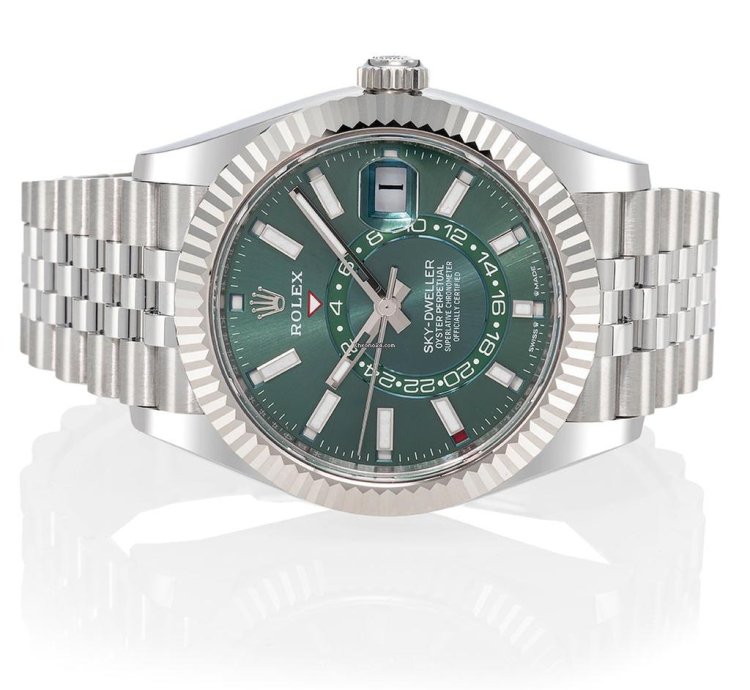 Rolex Sky-dweller Oyster Perpetual Sky-dweller Mintgr Ref 336934