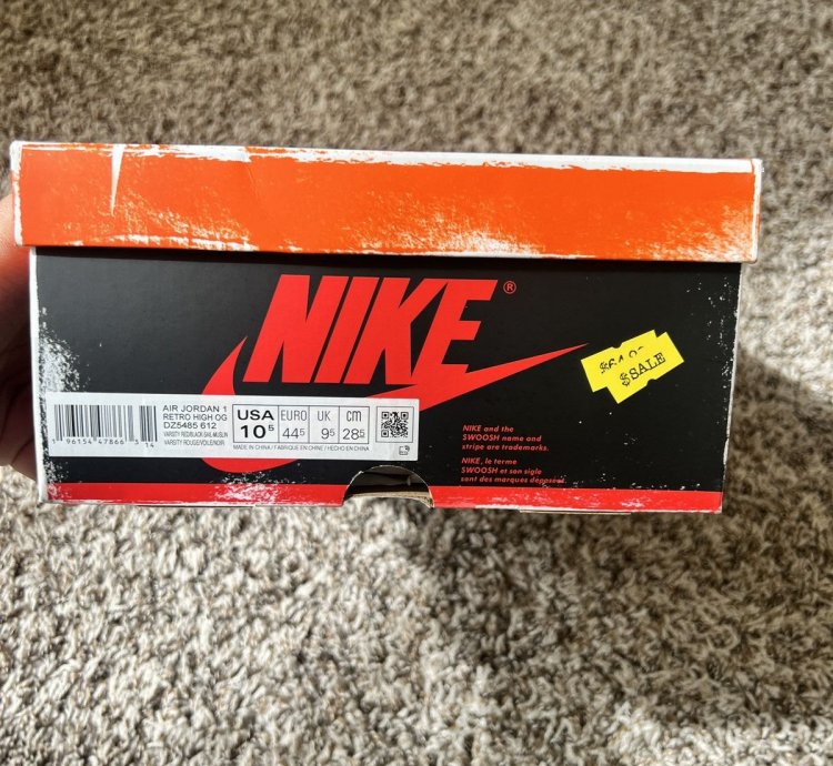 Jordan 1 Retro High Og Chicago Lost And Found