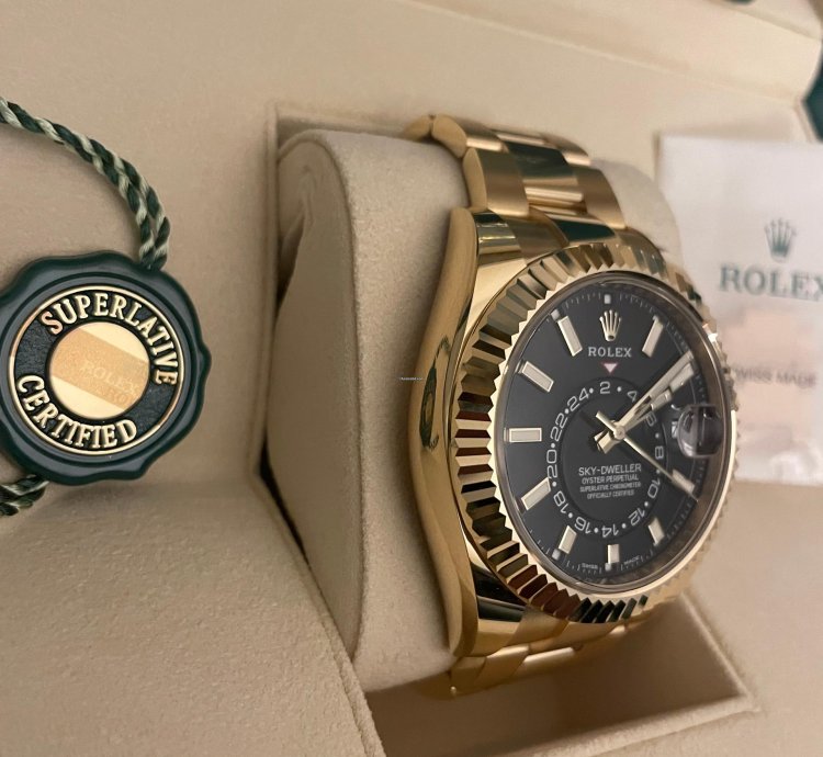 Rolex Sky-dweller Ref 326938 Full Set Absolut Ungetragen Nicht Poliert