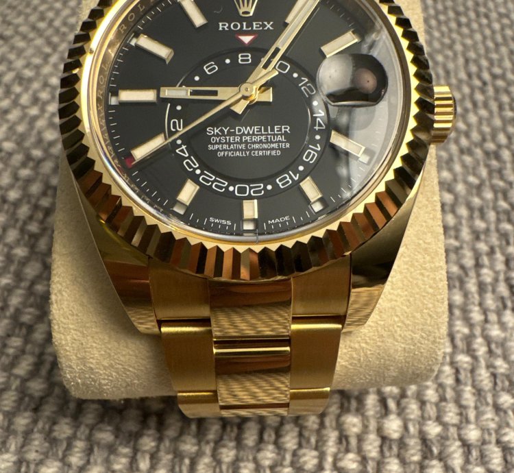 Rolex Sky-dweller Ref 326938 Full Set Absolut Ungetragen Nicht Poliert