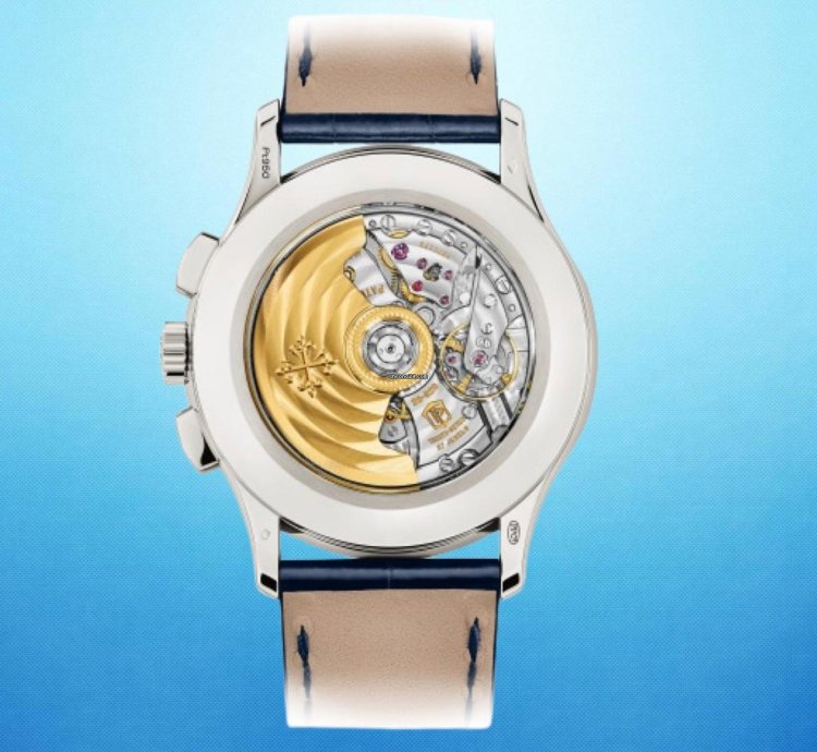 Patek Philippe Annual Calendar Chronograph 5905p Blue Annual Calendar Chronograph
