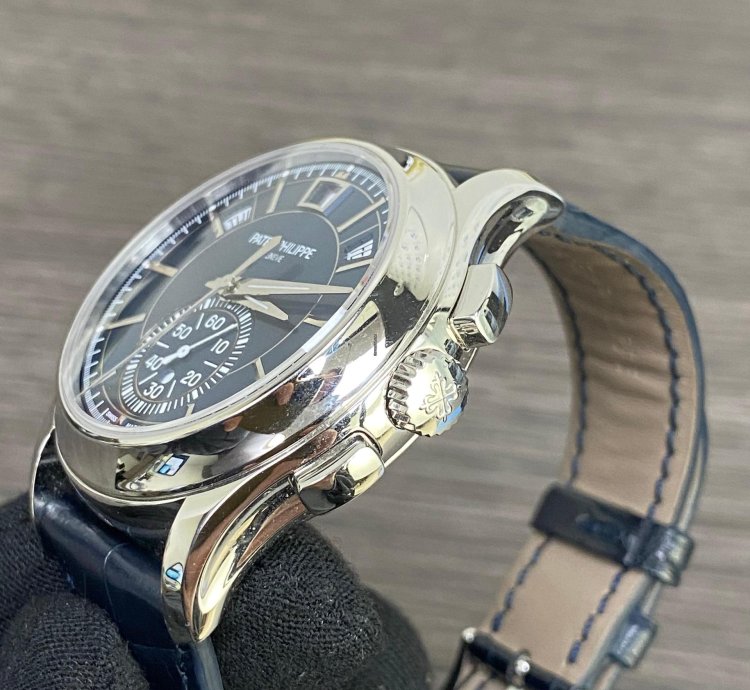Patek Philippe Annual Calendar Chronograph 5905p Blue Annual Calendar Chronograph