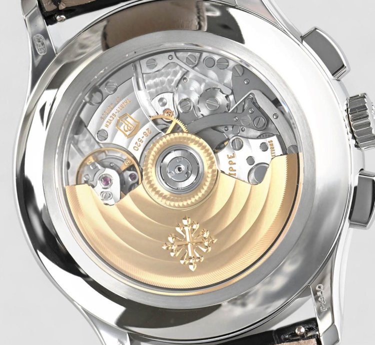Patek Philippe Annual Calendar Chronograph 5905p Calendar Platinum Black Dial