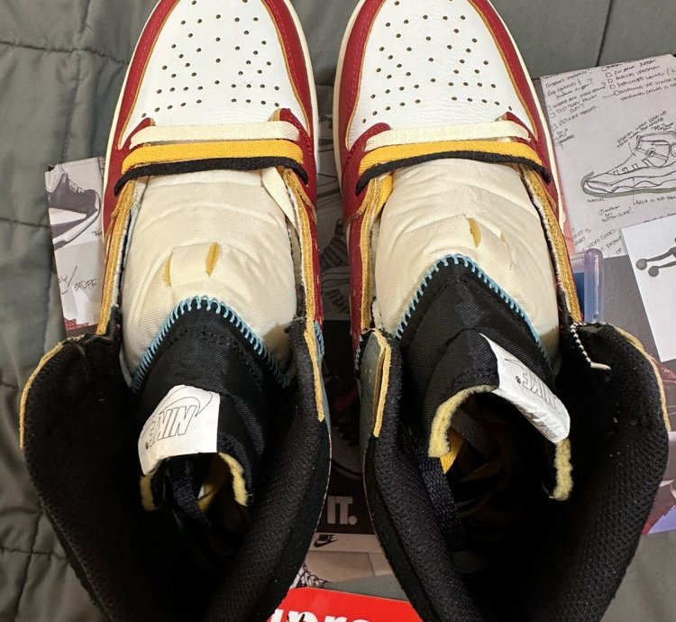 Jordan 1 Retro High Og Sp Union La Chicago Shadow