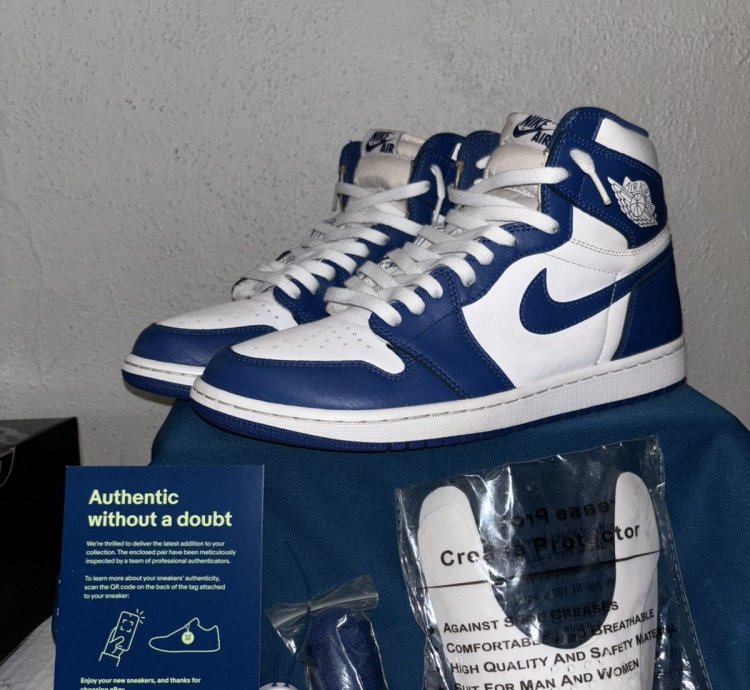 Jordan 1 Retro High Og Storm Blue 2016 Size 10 5