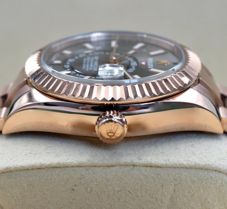 Rolex Sky-dweller Rhodium Dial