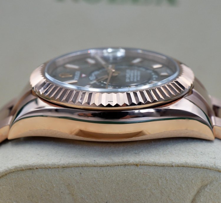Rolex Sky-dweller Rhodium Dial
