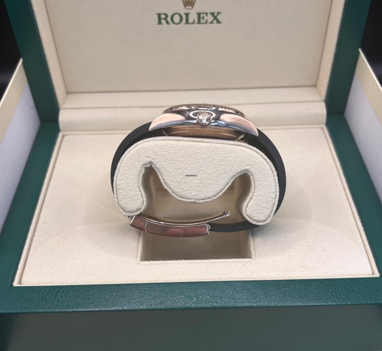 Rolex Sky-dweller Rhodium Dial Rose Gold