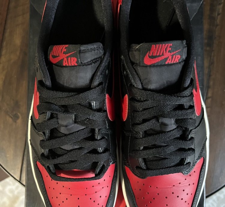 Jordan 1 Retro Low - Bred 2015