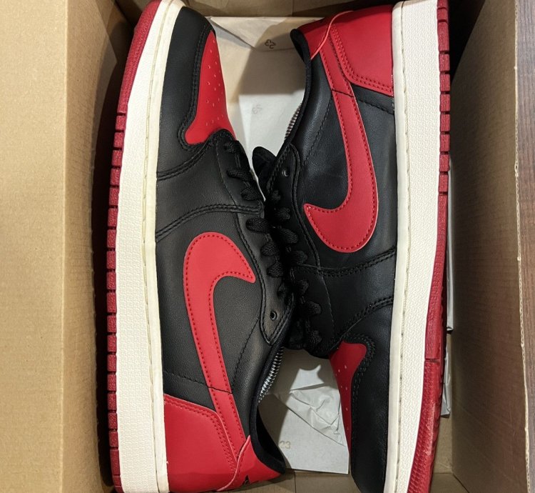 Jordan 1 Retro Low - Bred 2015
