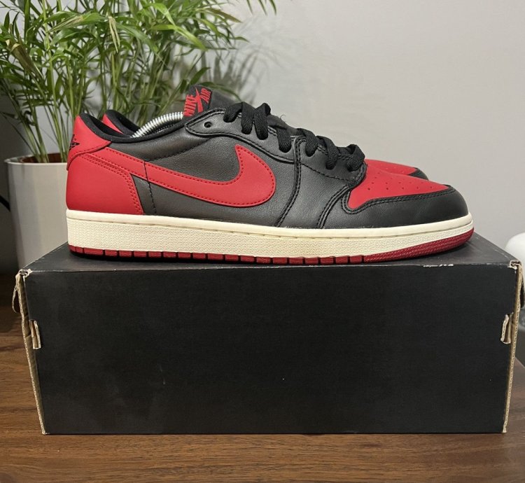 Jordan 1 Retro Low - Bred 2015