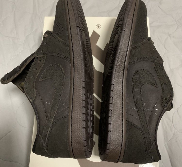 Jordan 1 Travis Scott Vetvet Brown Retro Low Ts