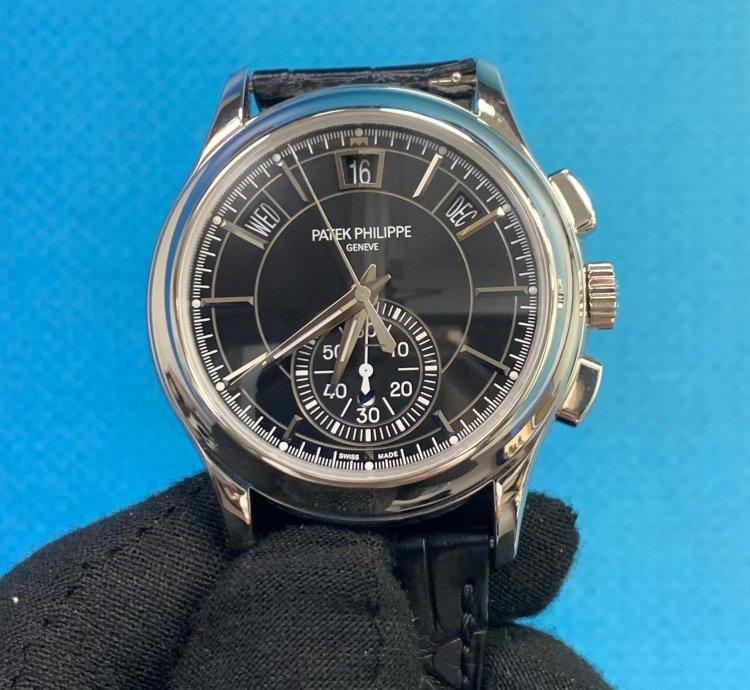 Patek Philippe Annual Calendar Chronograph 5905p-010 Black Annual Calendar Chronograph