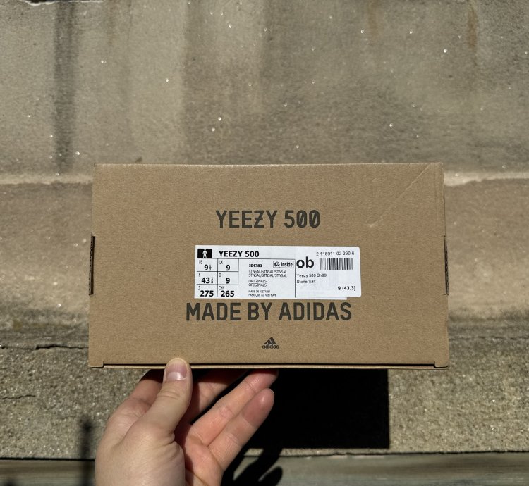 Yeezy Adidas 500 Ie4783 Stone Salt Us9 5