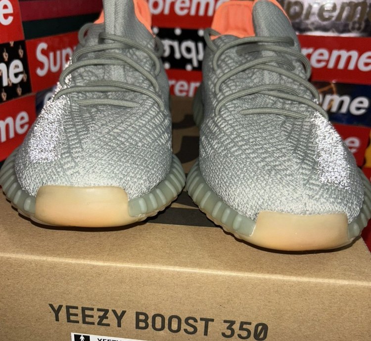 Yeezy Adidas Boost 350 V2 In Desert Sage Fx9035 Size 13