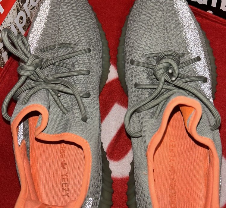 Yeezy Adidas Boost 350 V2 In Desert Sage Fx9035 Size 13
