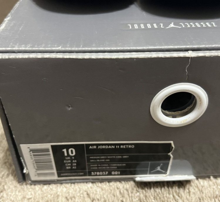 Jordan 11 Bundle Of 3 Bred Cool Grey Concord
