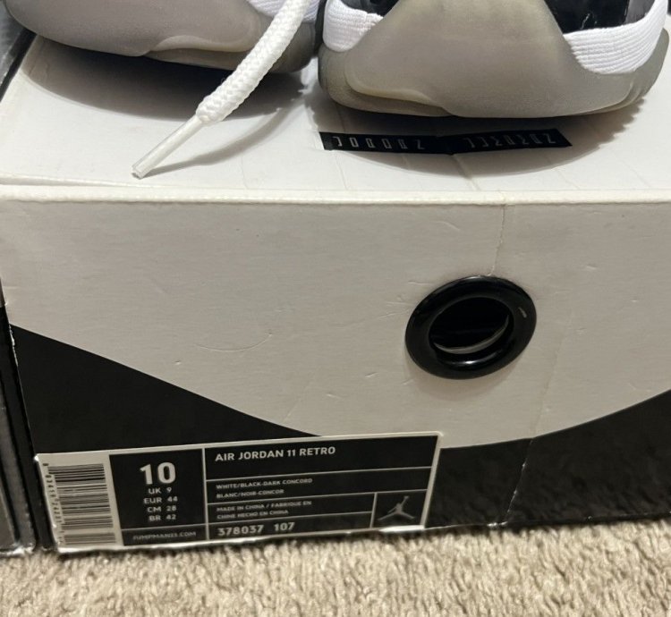 Jordan 11 Bundle Of 3 Bred Cool Grey Concord