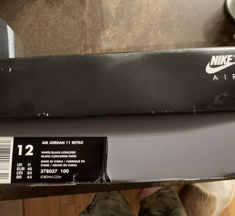Jordan 11 Retro concord 2018