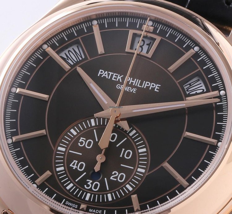 Patek Philippe Annual Calendar Chronograph 5905r-001 Used Mens Leather Strap Not Included Buckle Included