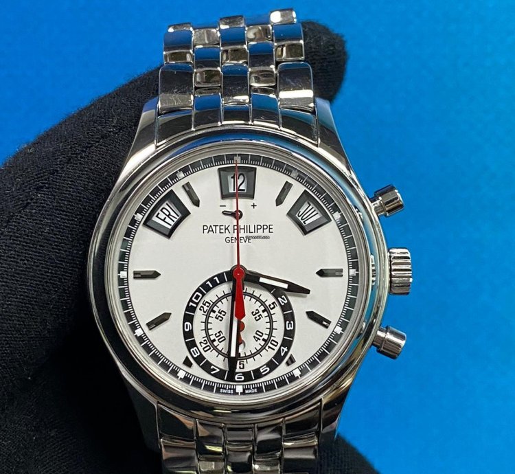 Patek Philippe Annual Calendar Chronograph 5960 1a-001 White Annual Calendar Chronograph