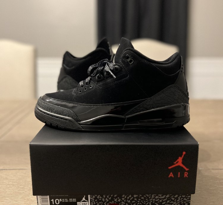 Jordan 3 Retro Black Cat 2025