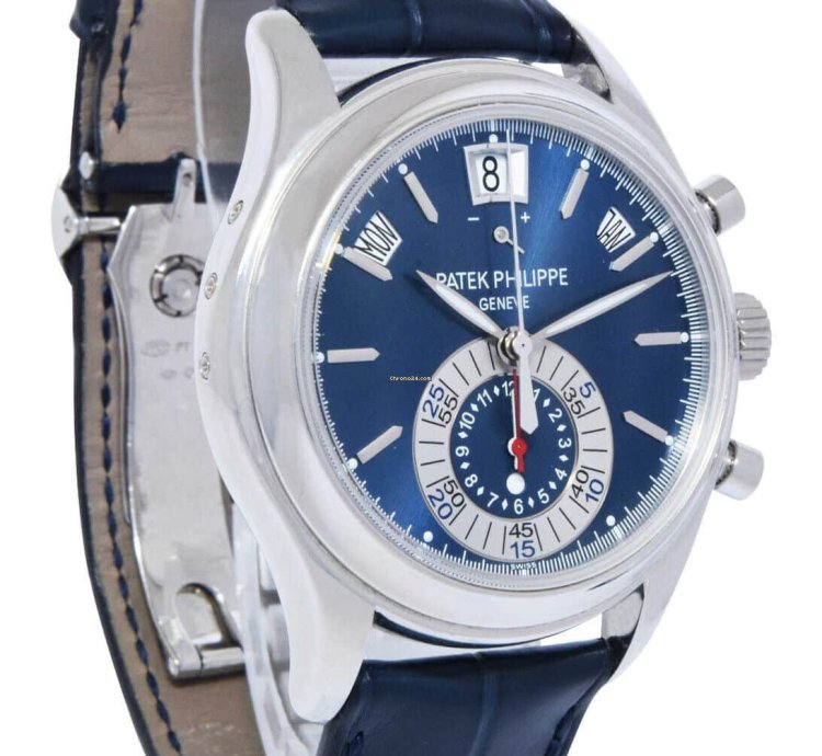 Patek Philippe Annual Calendar Chronograph 5960 Annual Calendar Chronograph Platinum Watch Box Papers 5960p