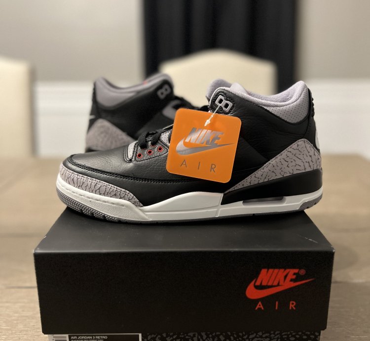 Jordan 3 Retro Og Black Cement 2024