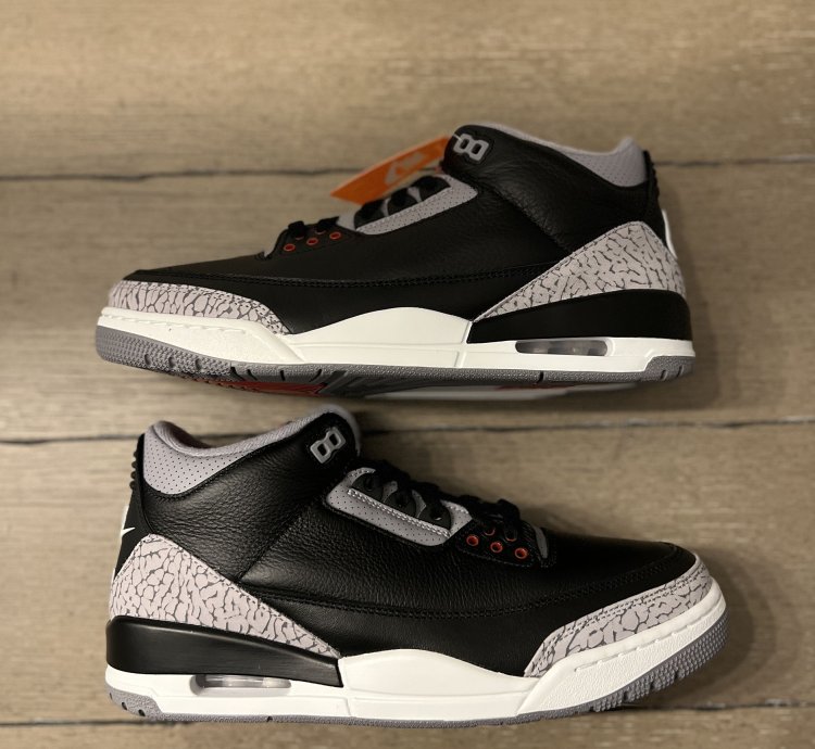 Jordan 3 Retro Og Black Cement 2024