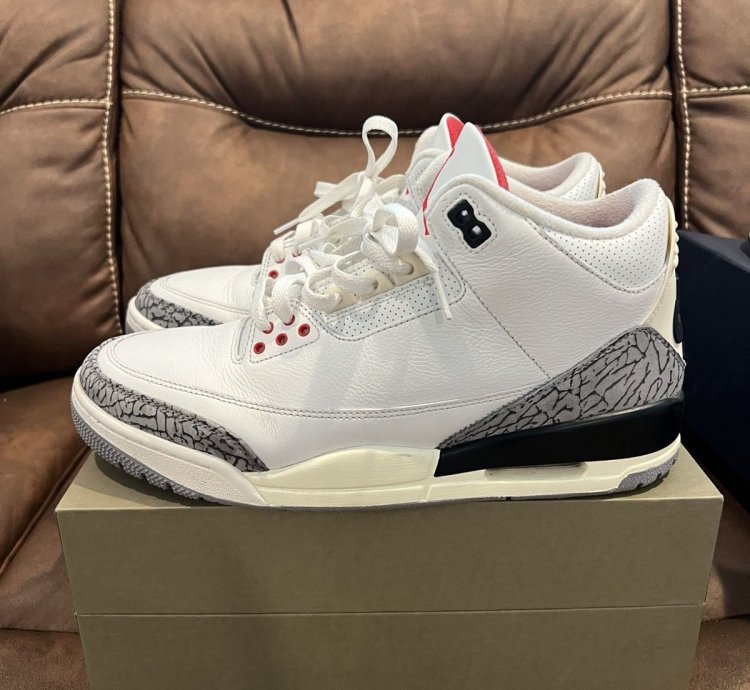 Jordan 3 Retro White Cement Reimagined