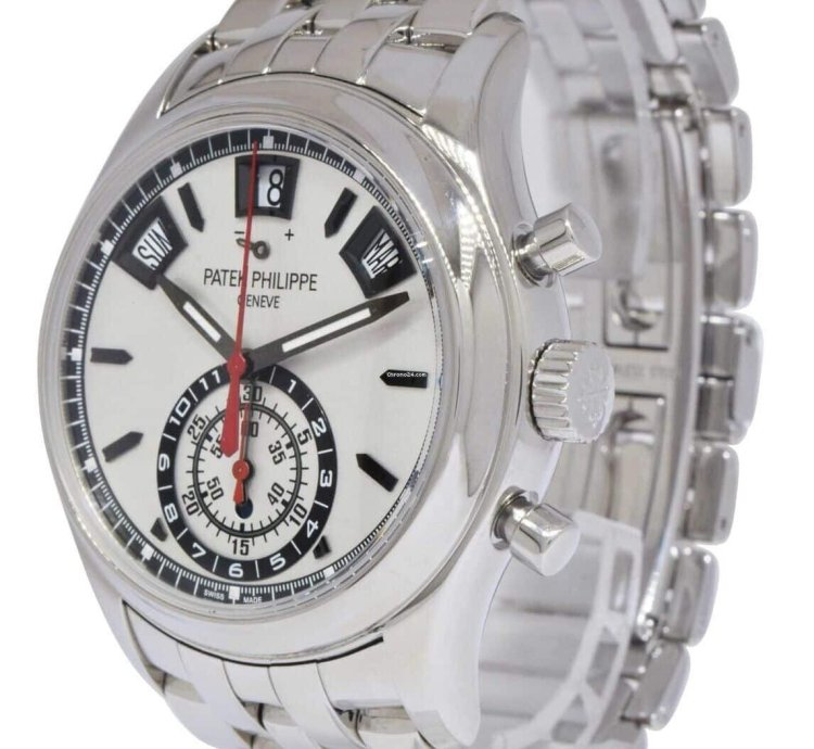 Patek Philippe Annual Calendar Chronograph 5960 Steel Annual Calendar Chronograph Watch Travel Box 5960 1a