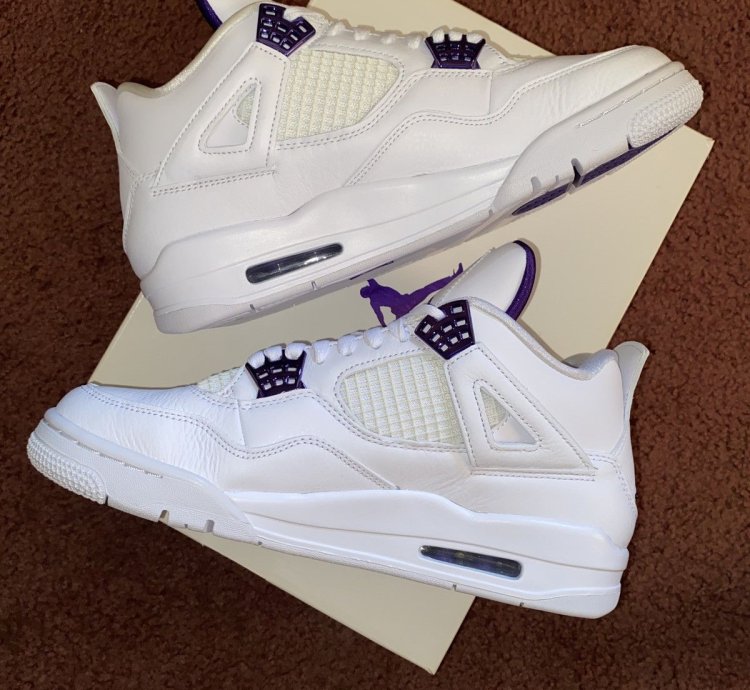 Jordan 4 Metallic Purple