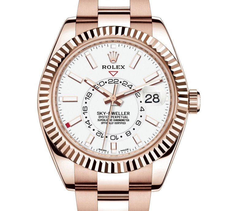 Rolex Sky-dweller Rose Gold White Dial 326935 Unworn 2023