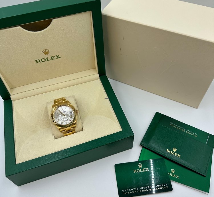 Rolex Sky-dweller Silver Roman 2021