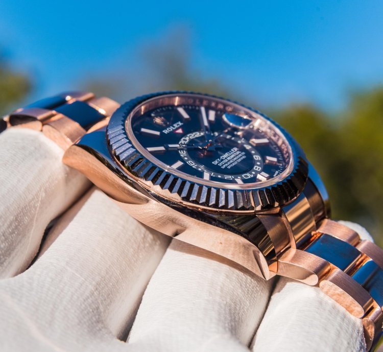 Rolex Sky-dweller Slate Dial - Oyster Bracelet