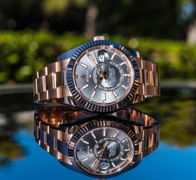 Rolex Sky-dweller Slate Dial - Oyster Bracelet