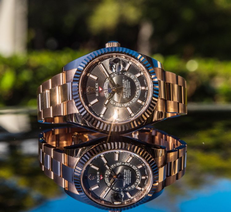 Rolex Sky-dweller Slate Dial - Oyster Bracelet