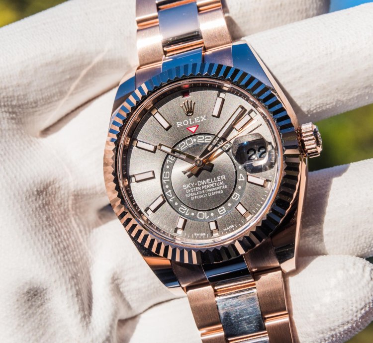 Rolex Sky-dweller Slate Dial - Oyster Bracelet
