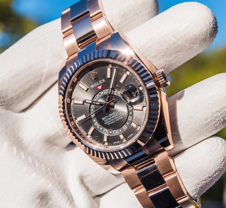 Rolex Sky-dweller Slate Dial - Oyster Bracelet