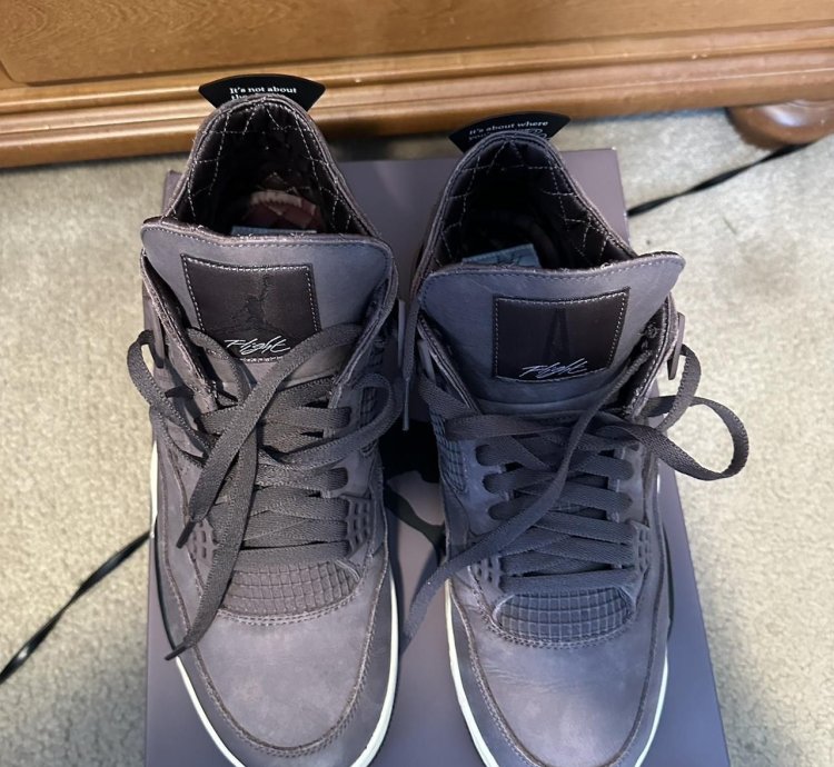 Jordan 4 Retro Ma Man Ere Shoes Violet Ore Size 11 5