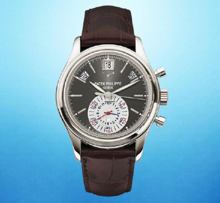 Patek Philippe Annual Calendar Chronograph 5960p-001 Grey Annual Calendar Chronograph