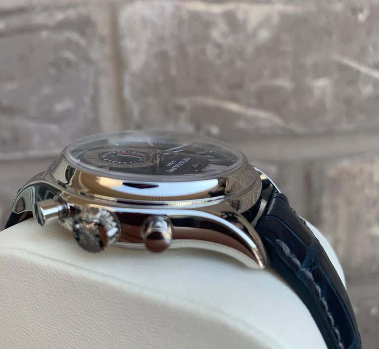 Patek Philippe Annual Calendar Chronograph 5960p-015 Blue Annual Calendar Chronograph