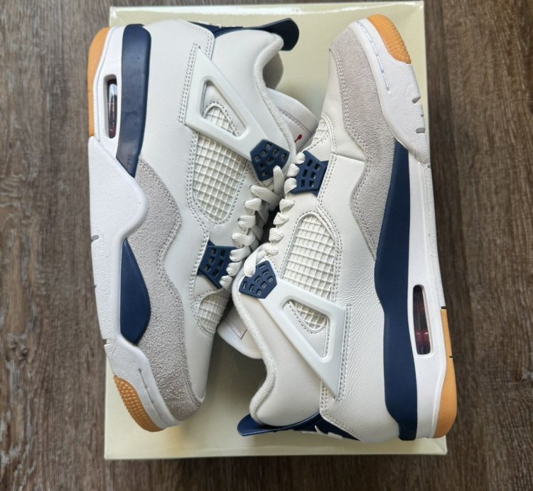 Jordan 4 Retro Sb Navy 7 5