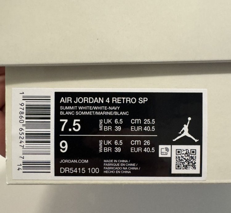 Jordan 4 Retro Sb Navy 7 5
