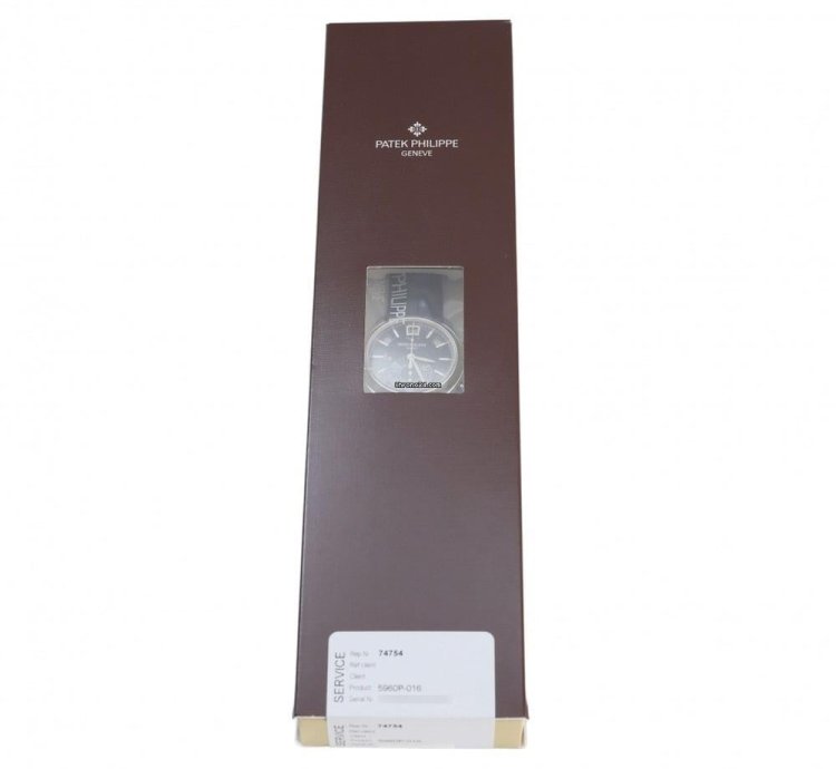 Patek Philippe Annual Calendar Chronograph 5960p-016 Automatic Platinum Good